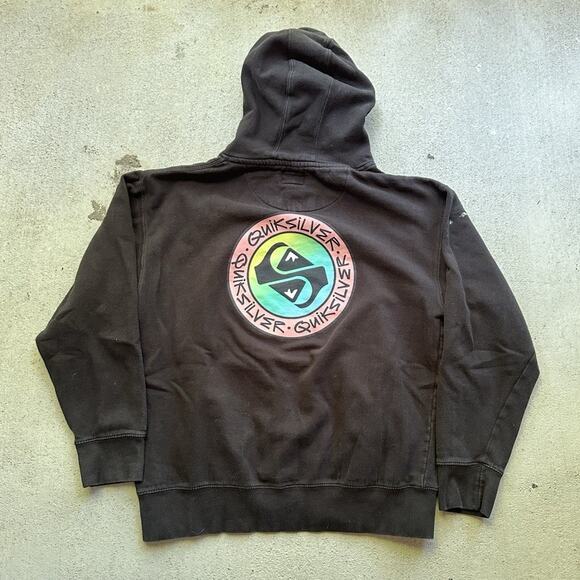 QUIKSILVER Men's Pullover Hoodie IN CIRCLES Large - Picture 1 of 5